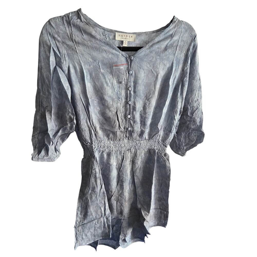 Hayden Los Angeles Romper  in Dusty blue Sz M